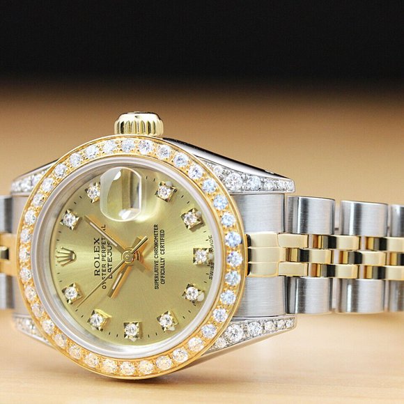 Rolex 18k Ladies Gold Watch! Mint! main image 7